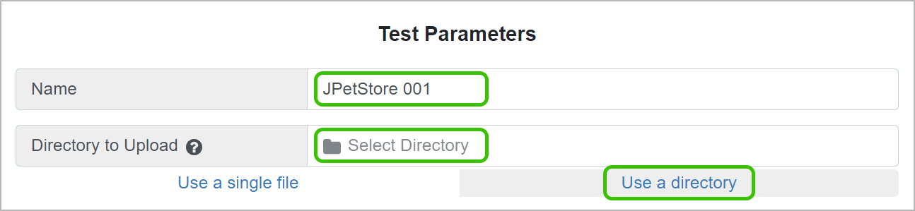 Load Test Output